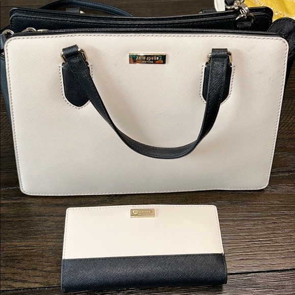 Kate Spade Laurel Way Reese Satchel and wallet - Picture 1 of 9